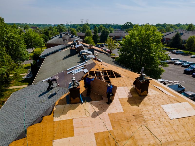 A Frame Roof Installation in Milton, VT