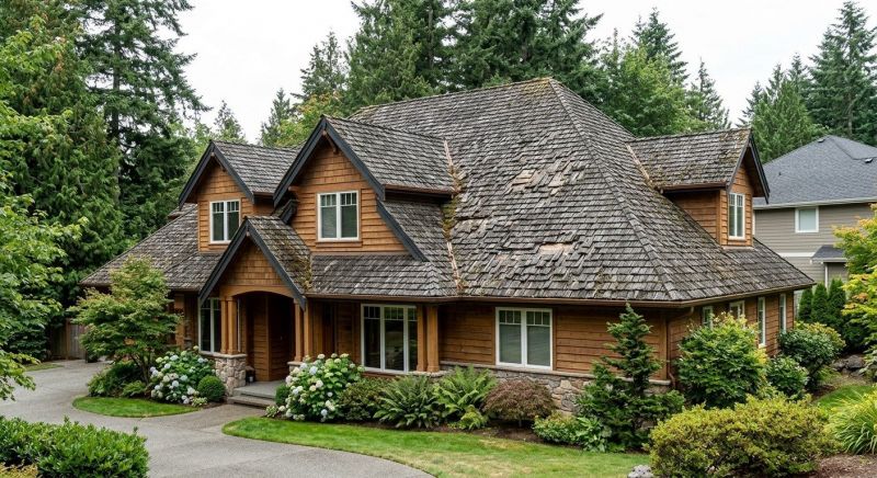 Cedar Roof Replacement in Saint Albans, VT