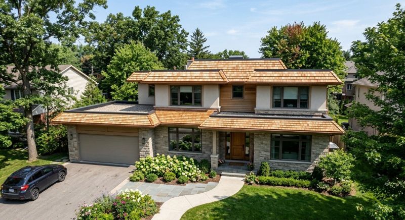 Cedar Shake Roof Construction in Willsboro, NY