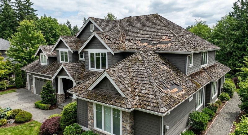 Cedar Shingles Replacement in Chittenden County, VT