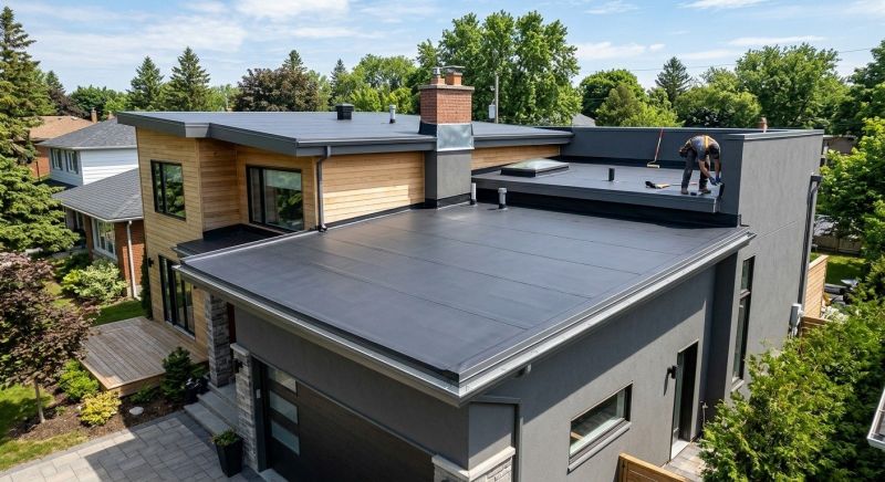 Epdm Roof Installation in Saint Albans, VT