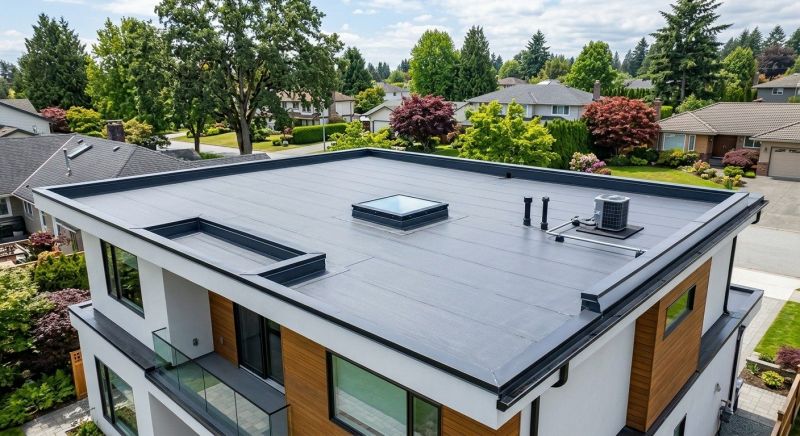 Flat Roof Installation in Chittenden County, VT