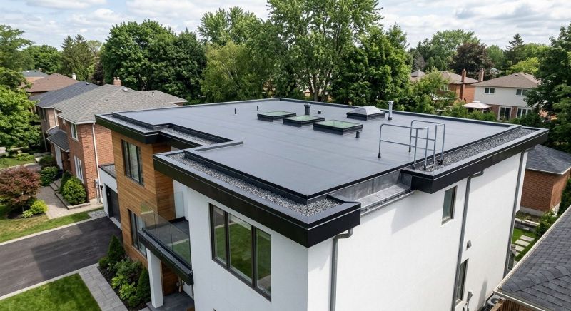 Flat Roof Installation in Chittenden County, VT