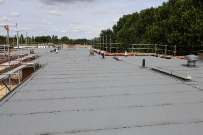 Flat Roof Installation in Colchester, VT