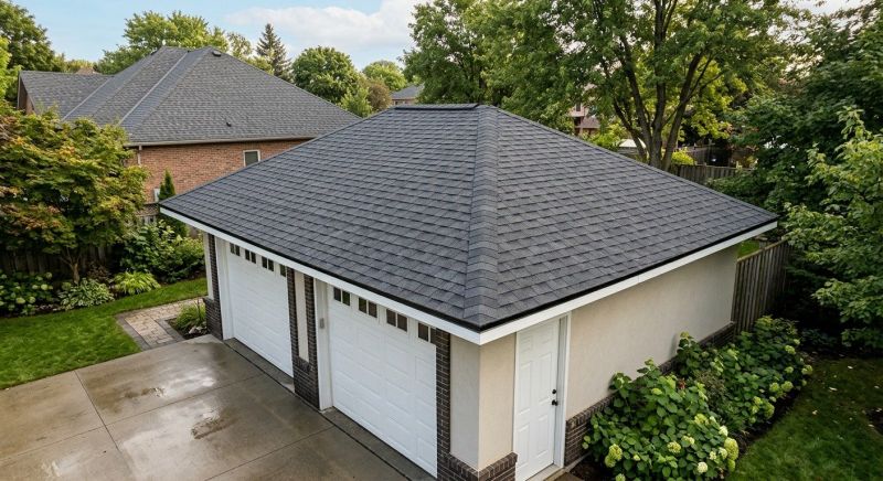 Garage Roof Installation in Milton, VT