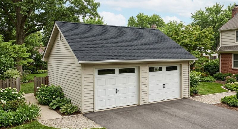 Garage Roof Installation in Milton, VT