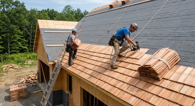 Shake Roof Replacement in Chittenden County, VT