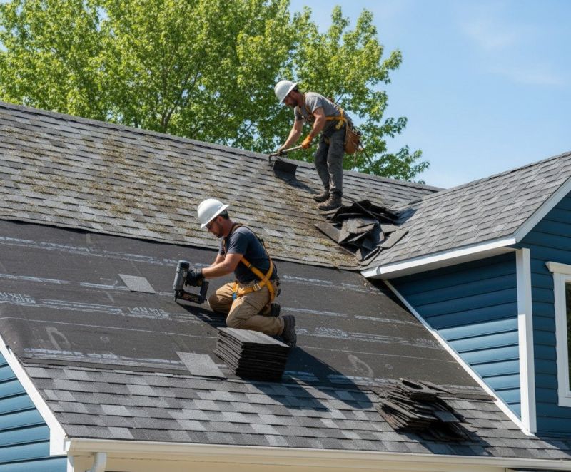Shingle Roof Replacement in Colchester, VT