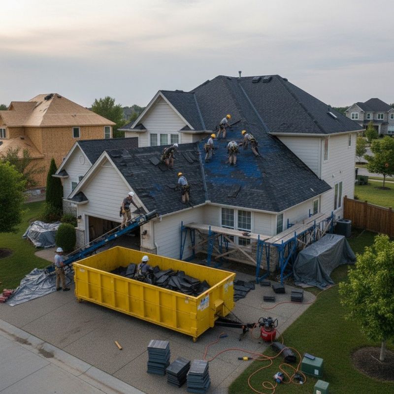 Shingle Roof Replacement in Franklin County, VT