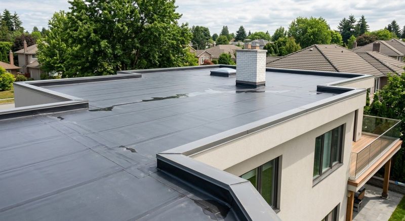 Single Ply Roof Installation in Plattsburgh, NY