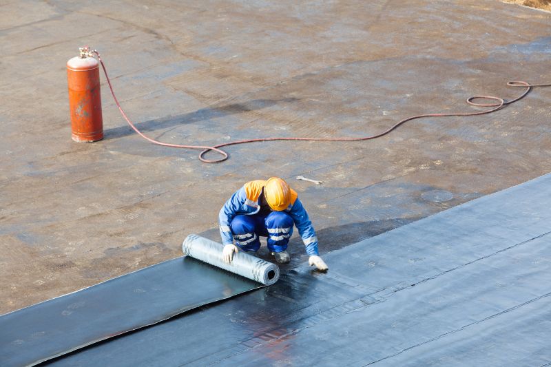 Single Ply Roof Installation in South Burlington, VT