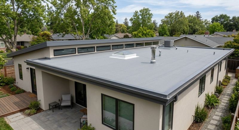 Single Ply Roof Replacement in South Burlington, VT