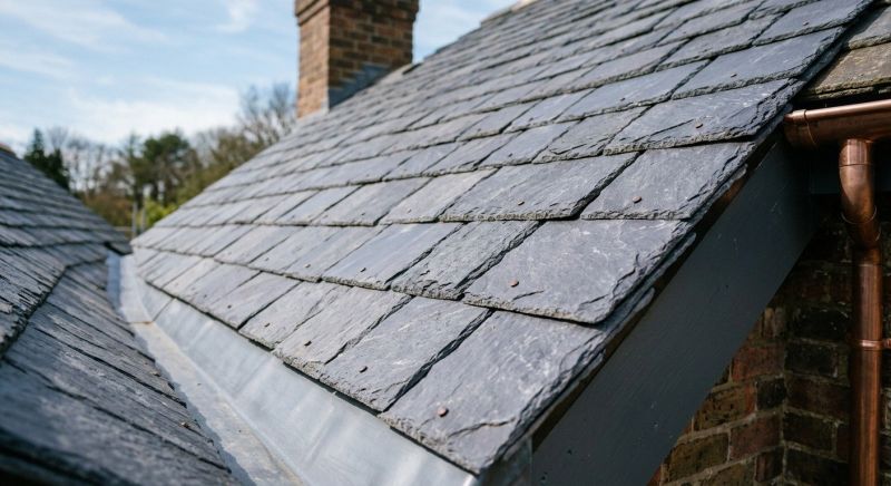Slate Roof Construction in South Burlington, VT