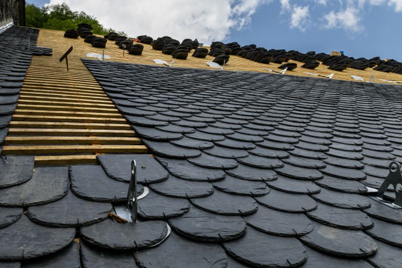 Slate Roof Installation in Jeffersonville, VT