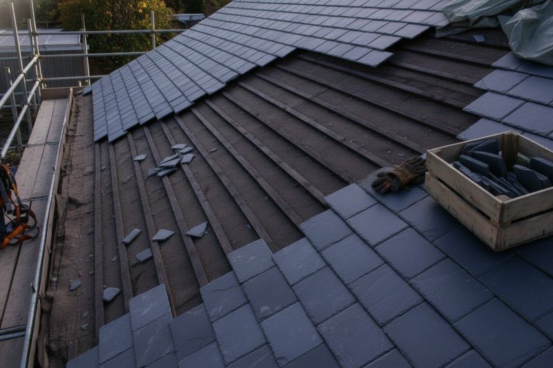 Slate Roof Replacement in Milton, VT