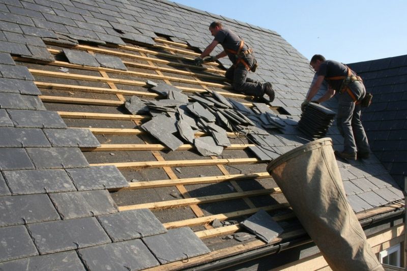 Slate Roof Replacement in Saint Albans, VT