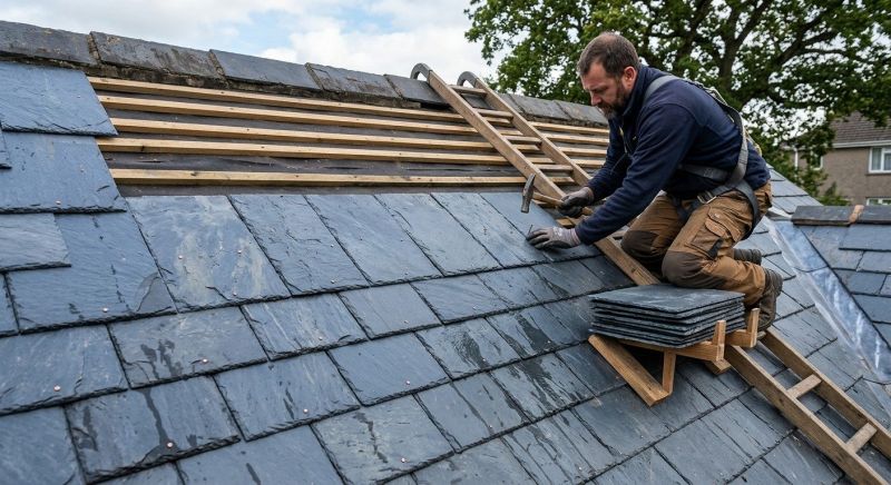 Slate Roofing Service in Milton, VT