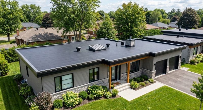 Tpo Roof Construction in Milton, VT