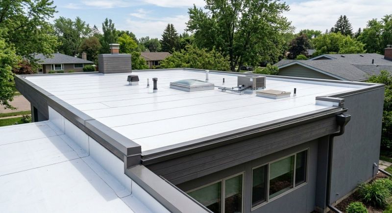 Tpo Roof Replacement in Franklin County, VT