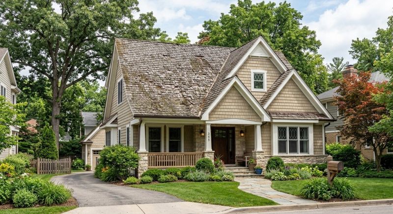 Wood Shake Roof Replacement in Chittenden County, VT
